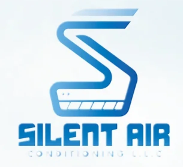 شعار Silent Air Conditioning L.L.C كما يظهر في التصميمات