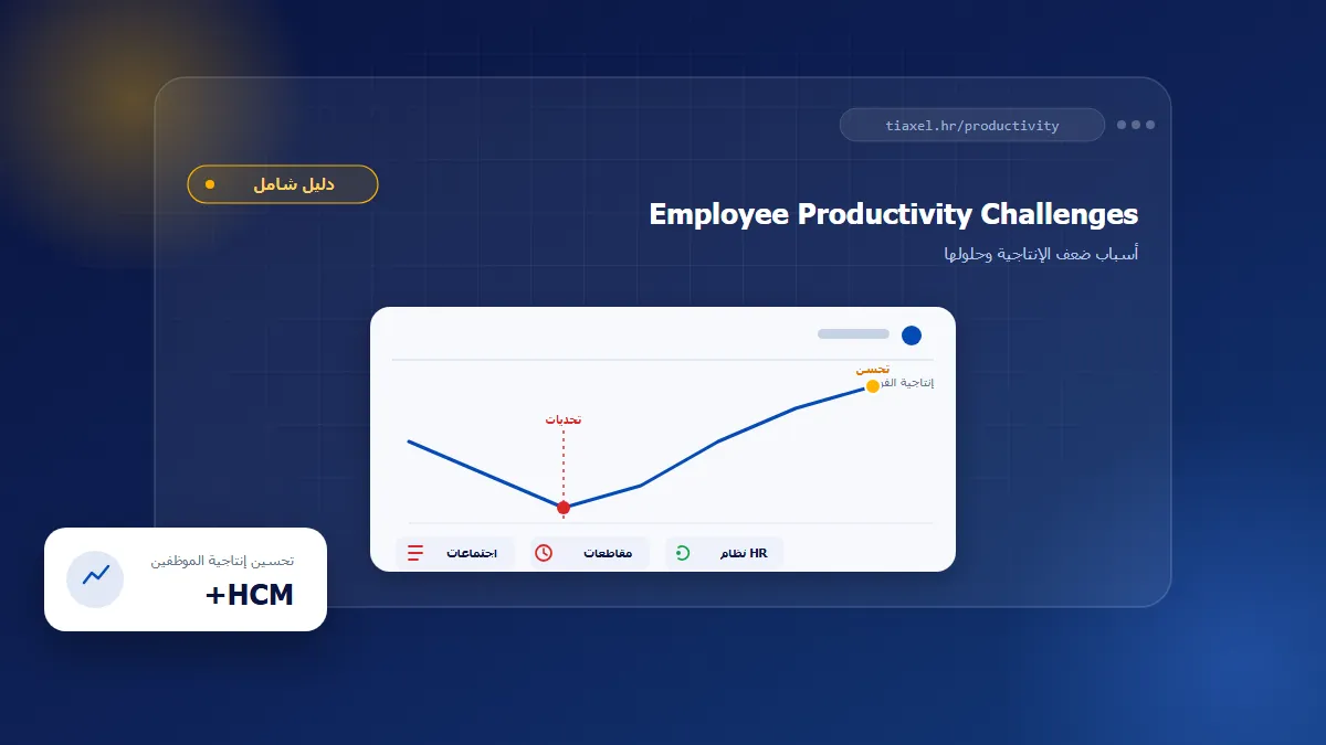 Employee Productivity Challenges وتحديات إنتاجية الموظفين داخل الشركات