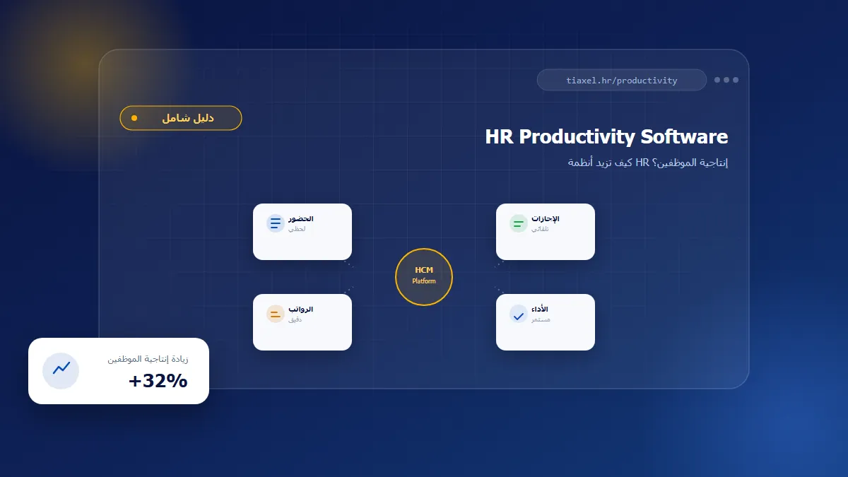 HR Productivity Software ودور أنظمة HR في زيادة إنتاجية الموظفين