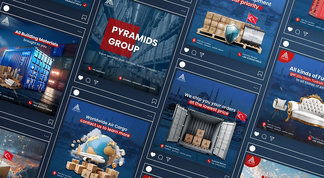 Pyramids for Import & Export